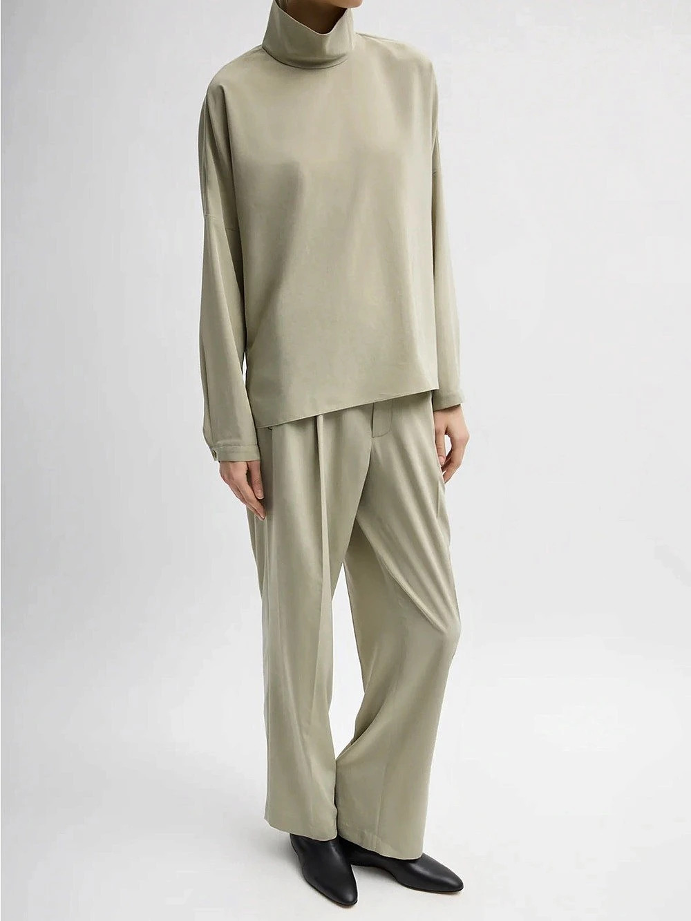 NWOT Tibi Trousers in Green Size 4